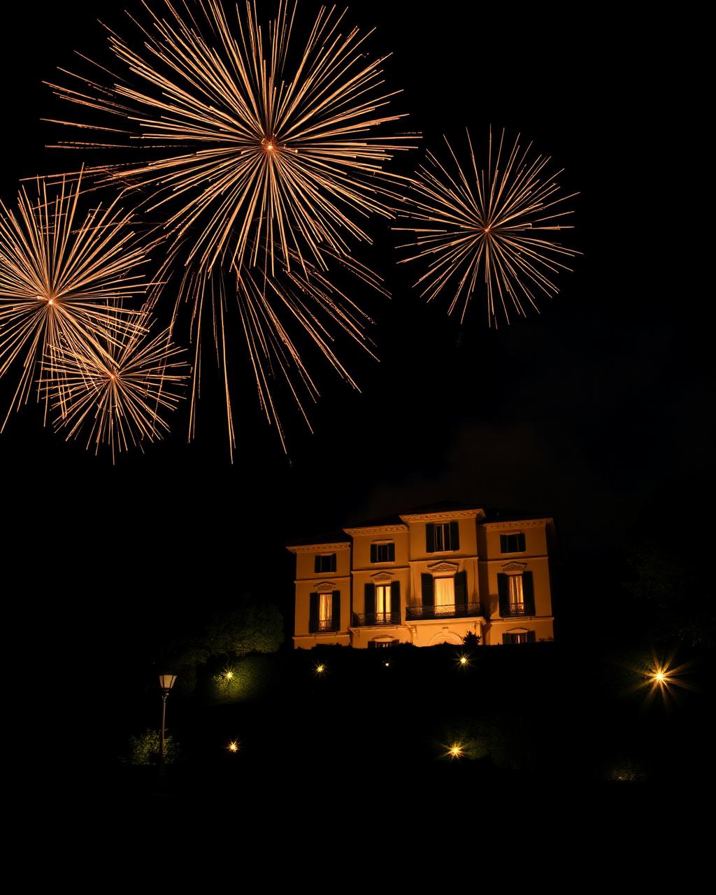 Fuochi d'artificio per matrimoni e cerimonie